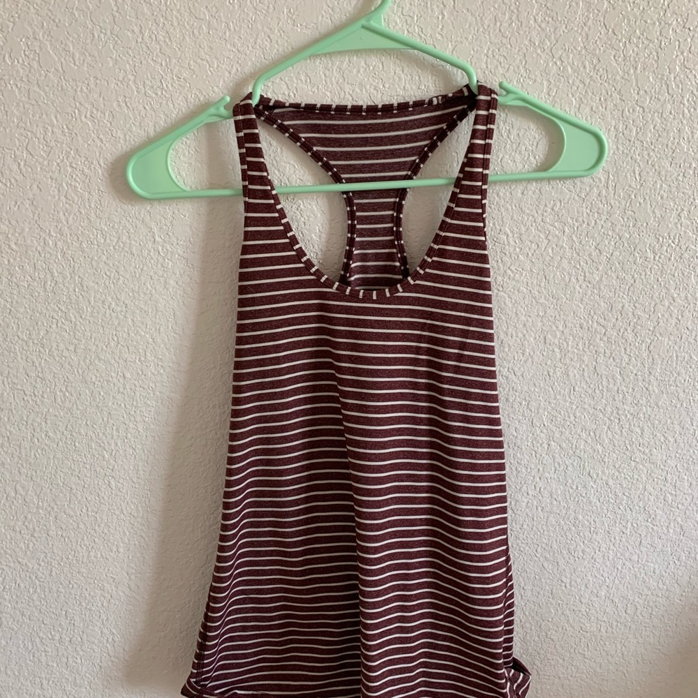 Stripped Lululemon Tank